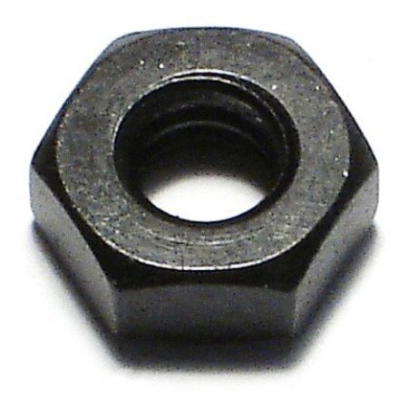 Midwest Fastener Hex Nut, 1/4"-20, Steel, Black Oxide, 20 PK 34165